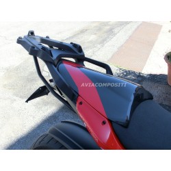 Codino in carbonio con fasce rosse per Ducati Multistrada 1200 2010-2014