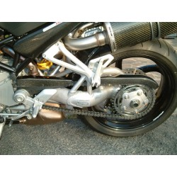 Carbon fiber chain guard for Ducati Monster S4RS-S4R-S2R