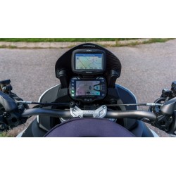 Windshield Multistrada 1260-950-Enduro with white stripes and Italian flag - years 2015-2022