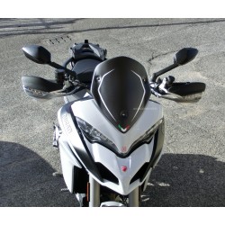 Windshield Multistrada 1260-950-Enduro with white stripes and Italian flag - years 2015-2022