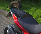 Codino Multistrada 1200 2010-2014 in carbonio con fasce rosse