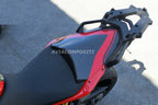Codino in carbonio con fasce rosse per Ducati Multistrada 1200 2010-2014