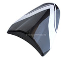 Codino in carbonio con fasce bianche per Ducati Multistrada 1200 2010-2014
