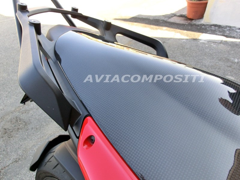 Codino Multistrada 1200 2010-2014 in carbonio - verniciatura lucida od opaca