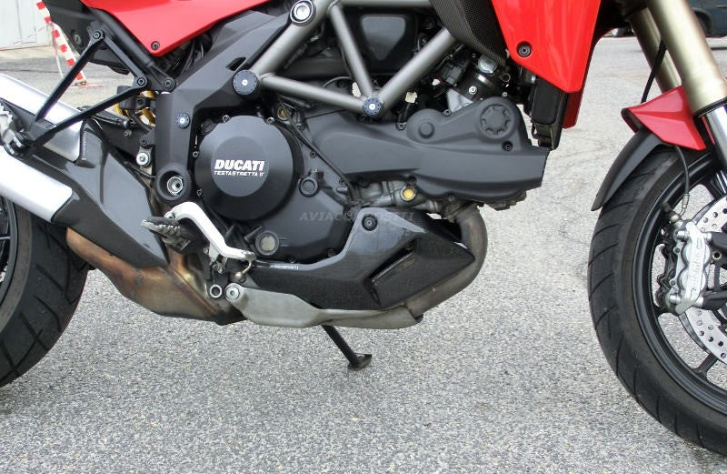 Bellypan - engine protection for Ducati Multistrada 1200 - matt finish - couple