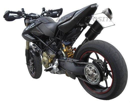 Carbon fiber tail for Hypermotard 1100 - 796 with mono exhaust without rear light