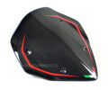 Carbon Windshield Multi 1200 '13 -'14 glossy with red strips