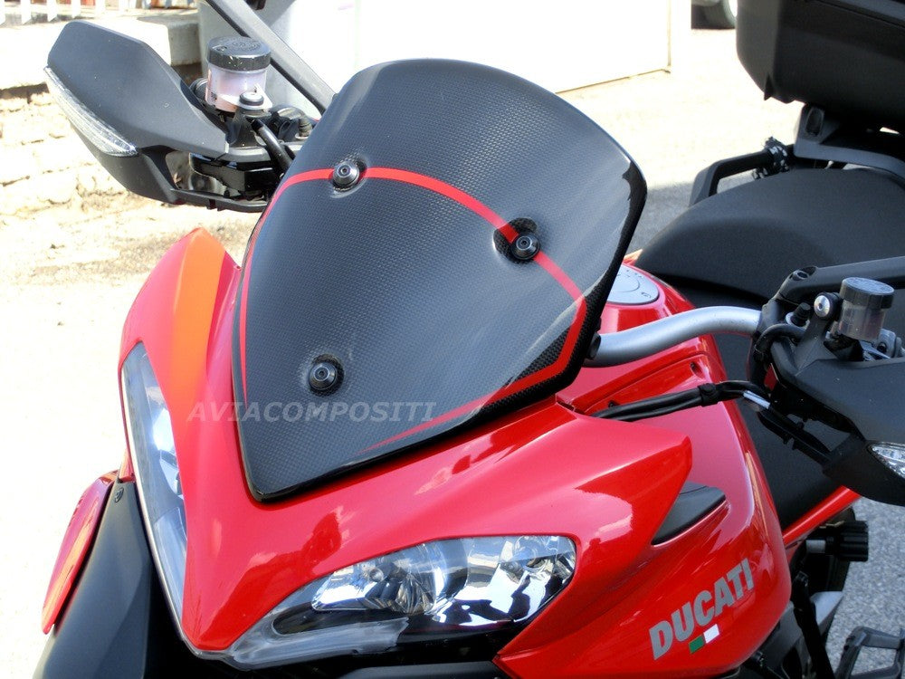 Cupolino per Ducati Multistrada 1200 tipo Pikes Peak - anni 2010-2012