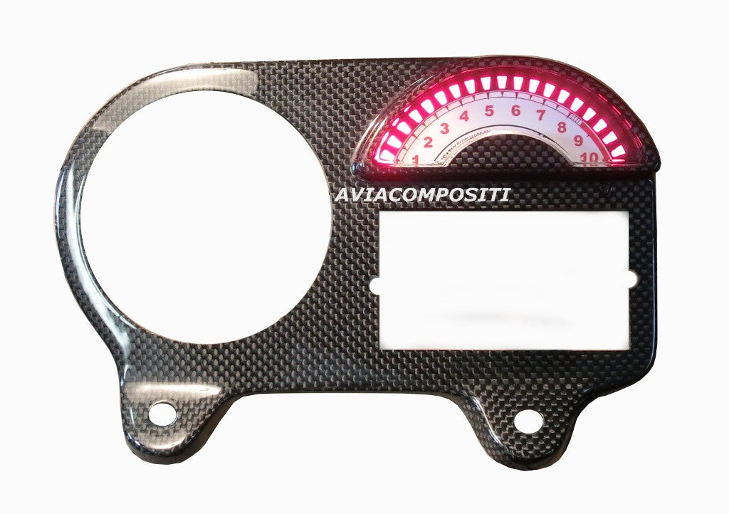 Contagiri per Ducati Monster '93 - '99 - scala bianca-led Rossi