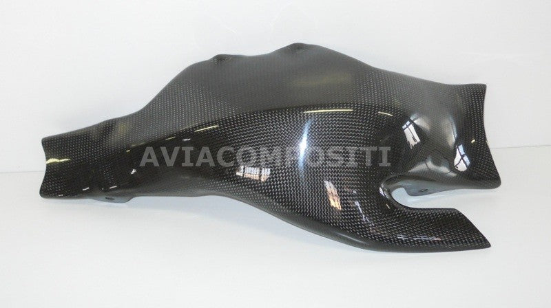 Copriforcellone in carbonio con paracatena inferiore Multistrada 1100