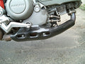 Protezione scarico anteriore in carbonio Multistrada 1100 - 1000 - con prolungamento, installazione plug and play.