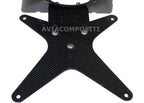 Kit portatarga in carbonio per codino Buell