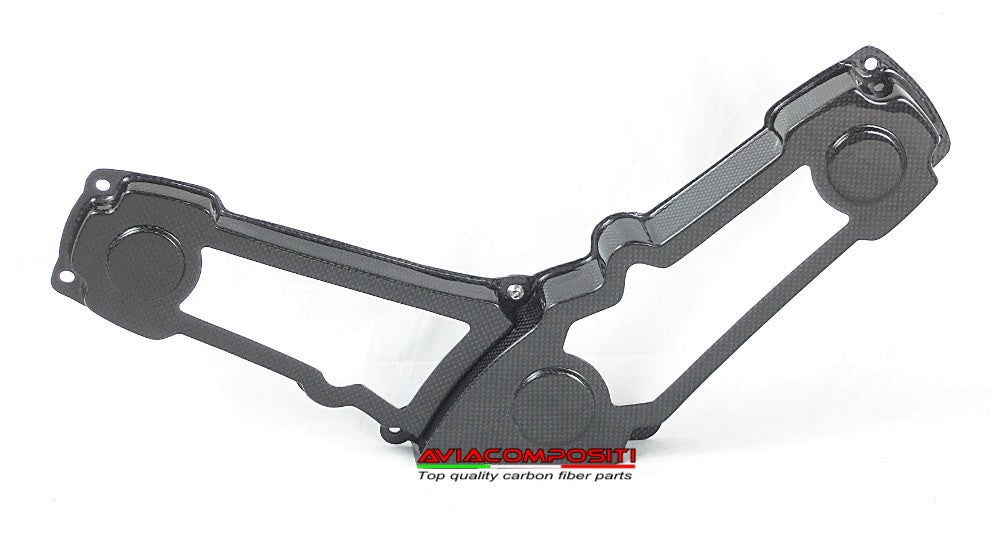 Timing belt covers for Monster M600-M750 '94-'01 - Ducati SS - windowed protected with trasparent polycarbonate