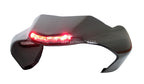 Carbon fiber tail for Ducati Hypermotard 1100-796 twin exhaust with Led rear light