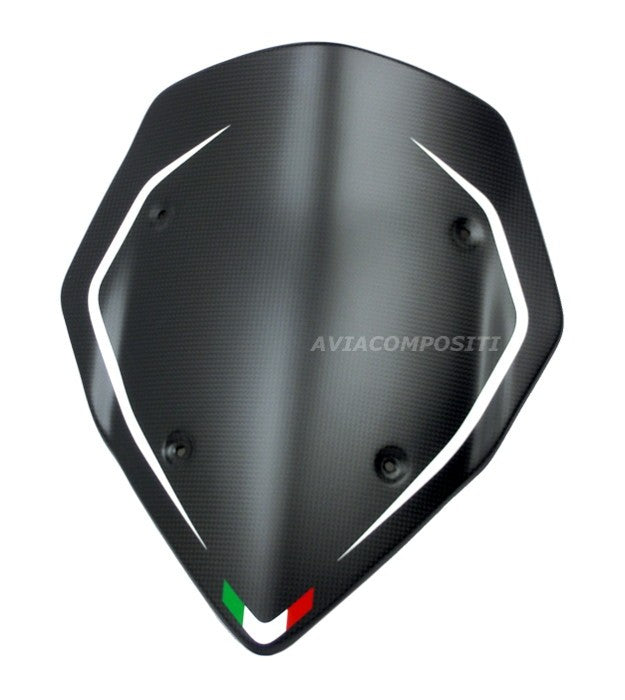 Cupolino in carbonio Aviacompositi per Ducati Multistrada 1200 anni 2013 - 2014