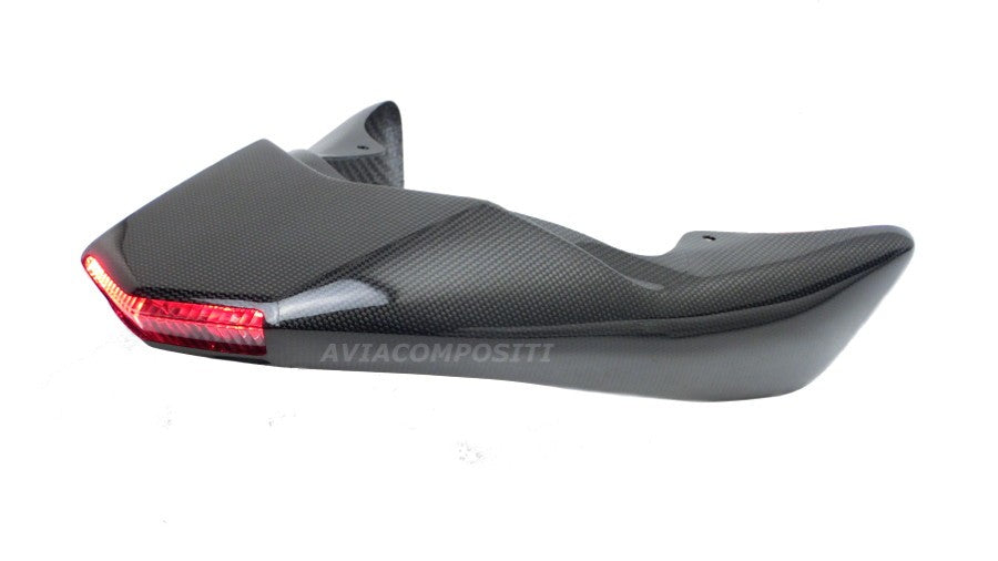 Codino (codone) in carbonio per Ducati Hypermotard