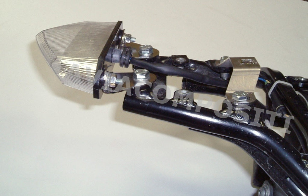 Carbon fiber tail for Hypermotard 1100 - 796 with mono exhaust